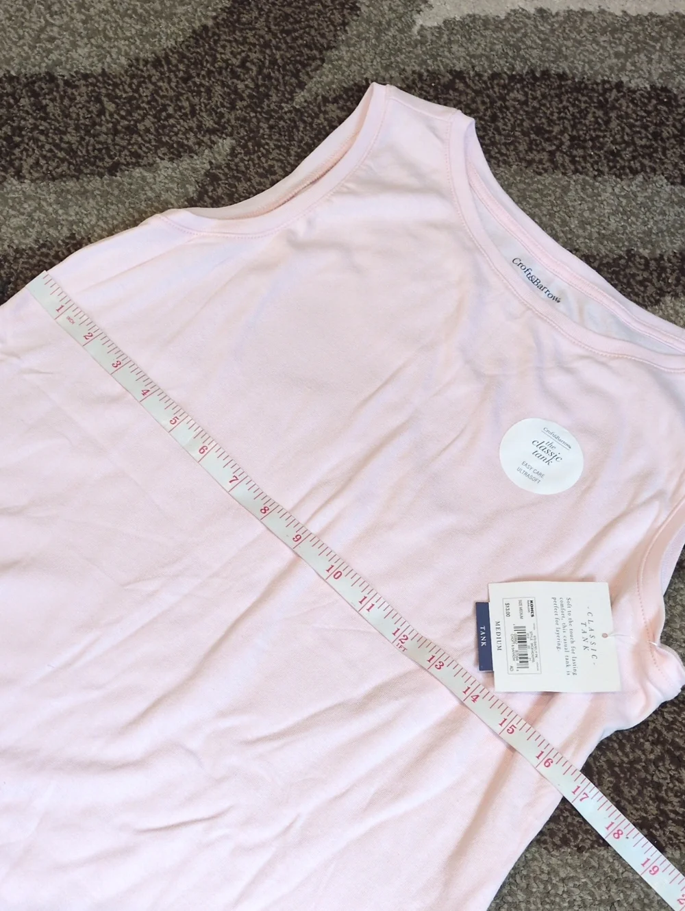 🌺🌸🌷🩷Croft & Barrow Women's Tank & Two Long-Sleeve Top Set size Medium🧡🌺🌸